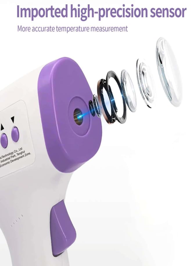 Image of Infrared Digital Thermometer Accurate Temperature Measurement and Non-Contact with LED Display