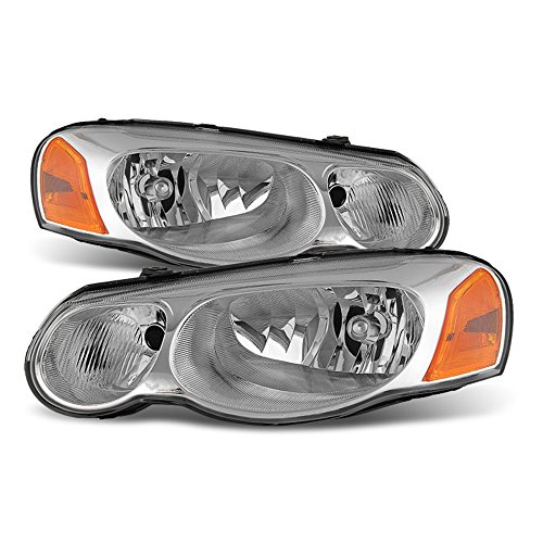 ACANII - For 2004-2006 Chrysler Sebring Sedan/Convertible Headlights Headlamps Replacement Driver + Passenger Side
