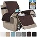 H.VERSAILTEX 100% Waterproof Recliner Chair Cover Non Slip Recliner Covers for Large Recliner Washable Recliner Chair Slipcovers Furniture Protector for Kids, Pets((Oversized Recliner, Brown)