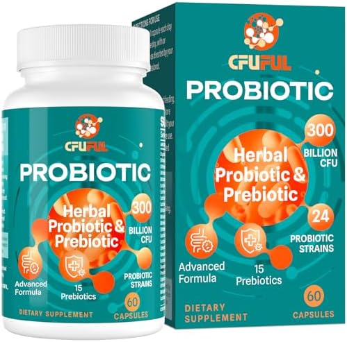 Probiotics for Women & Men - 300 Billion CFU, 24 Strains Probioti...