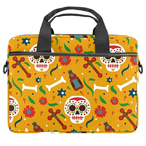 Bandolera para portátil de 13 a 14 pulgadas amarilla maletín funda ordenador 13.3
