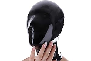 Latex Hood Mask - The Ultimate Latex Rubber Experience for Enhanced Intimacy