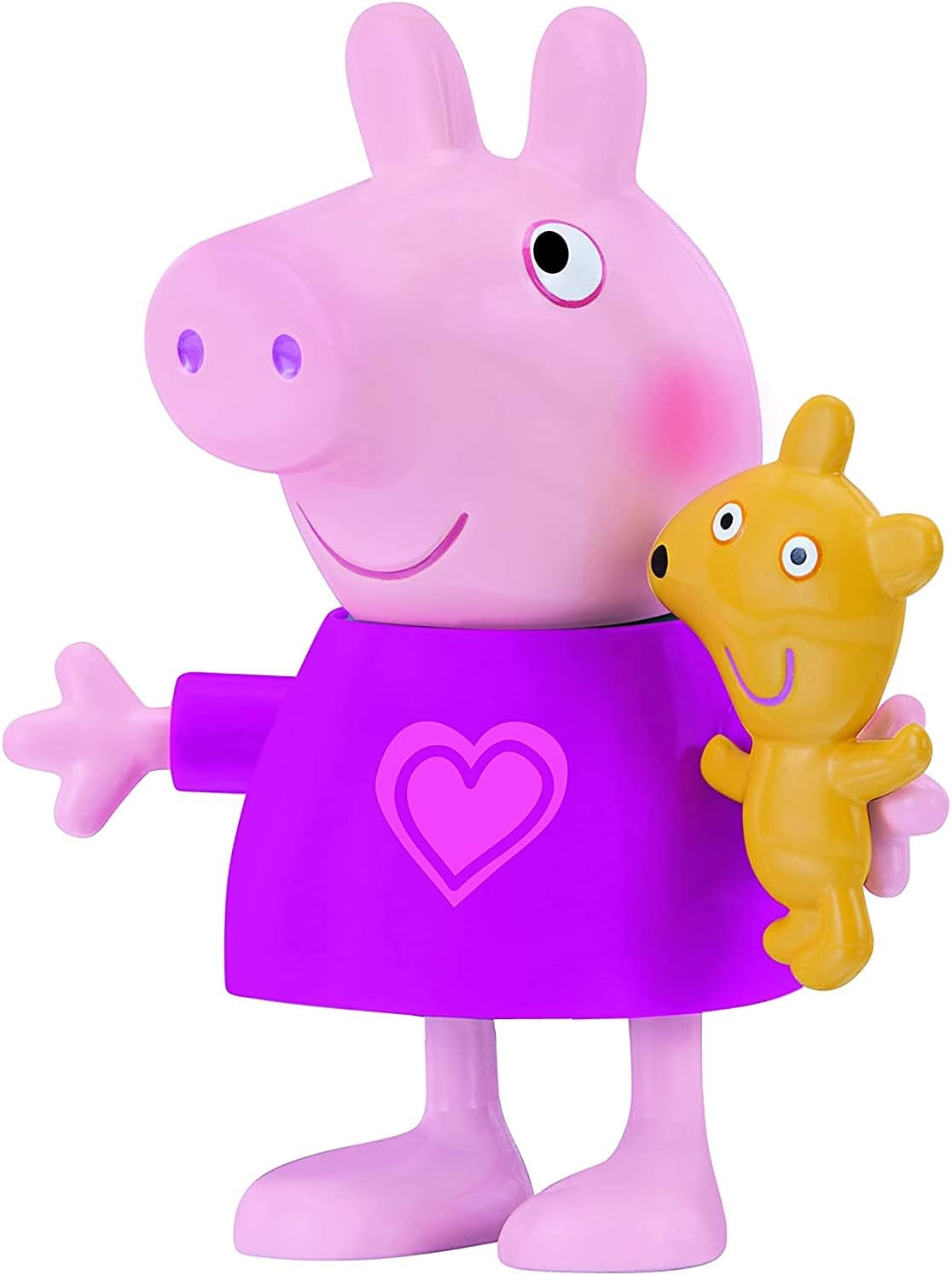 Peppa Pig Dress & Talk Figure Set, 15 Pieces - Includes Large Talking Peppa Figure with 4 Outfits & Accessories - Toy Gift for Kids - Ages 3+