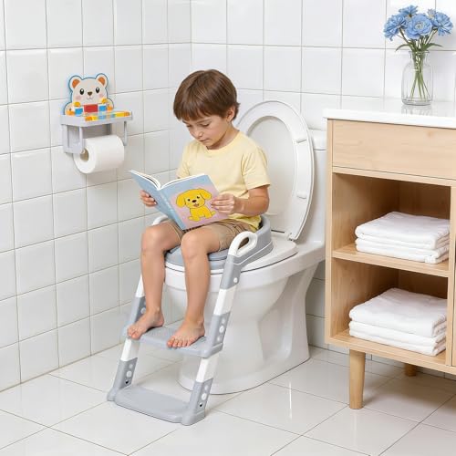 Toilettensitz Kinder mit Treppe, Toilettentrainer für Kinder von...