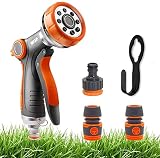 Gartenschlauchdse, Hochdruck-Handsprher zum Bewssern von Rasen, Autowsche, Haustierbaden, Brgersteigreinigung, Gartenschlauch, Spritzpistole, einstellbare Fahrradwsche und Haustierbaden