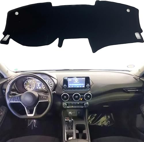 Funda para tablero de automóvil para Nissan Sentra Sylphy 2020 2021 2022 con volante a la izquierda, tapete para salpicadero
