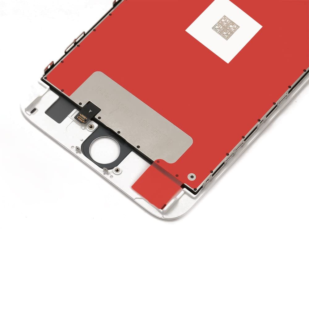 Brinonac Display per iPhone 6S Plus Schermo Bianco 5,5 Pollici LCD Touch Screen Frame Vetro Schermo Kit Smontaggio Trasformazione Completo di Ricambio Utensili Inclusi