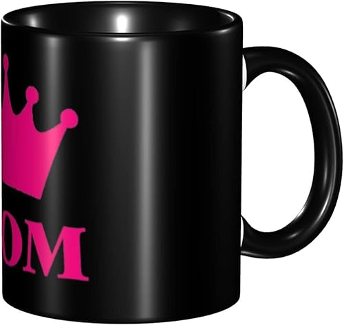 Taza de café con texto en inglés "Mom Is The Most Beautiful", tazas de té, tazas de café, tazas de café de cerámica para mujeres, hombres, oficina,