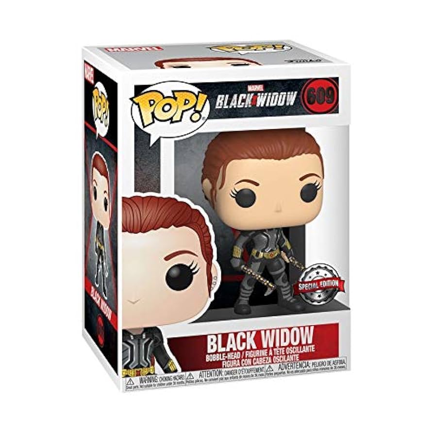 POP ブラックウィドウ Amazon.com: Pop Funko Marvel Black Widow Special Edition