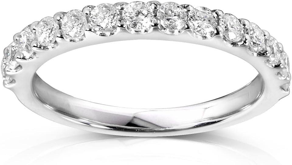 Kobelli Lab Grown Diamond Semi-Eternity Band 1/2 CTW 14k Gold (DEF/VS)