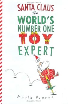 Hardcover Santa Claus the World's Number One Toy Expert Book