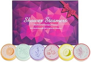 6Pack Shower Steamers Bomb, Aromatherapy Set - Luxurious Bath Bombs for Womens, Shower Spa Gifts with Lush Shower Bomb Steamer Experience - Ideal Cleverly Gifts for Women
