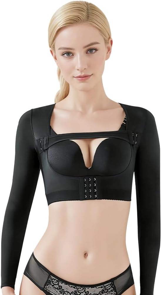 Women Upper Arm Shaper Arm Compression Sleeves Post Surgical Compression Sleeves Post Surgery Garments