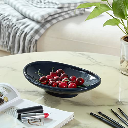 Vomana Oval Ceramic Decorative Bowl thumb #4