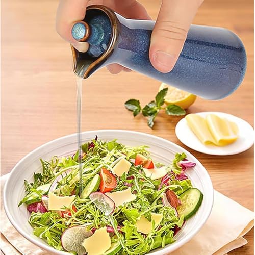 Botella de cerámica para salsa de soja estilo japonés de 120 ml 6