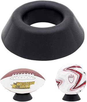 2" Ball Stand Basketball Football Rugby Soccer Plastic Holder for Display