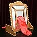 Stage Magic Tricks Deluxe Silk Thru Mirror - Remote Control