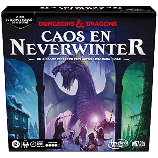 Dungeons & Dragons: Caos en Neverwinter - Un Juego de Escape y solución de misterios - Juego de Mesa cooperativo D&D para 2 a 6 Jugadores | Ya disponible en tu tienda friki favorita! En mundofriki.es! Dungeons & Dragons: Caos en Neverwinter - Un Juego de Escape y solución de misterios - Juego de Mesa cooperativo D&D para 2 a 6 Jugadores | Ya disponible en tu tienda friki favorita! En mundofriki.es!