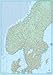 Scandinavia Travel Reference Map 1:1,350,00