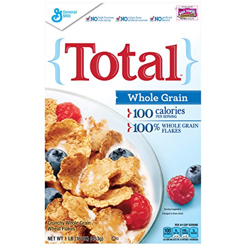 Total Whole Grain Breakfast Cereal, 16 oz (Pack of 14)