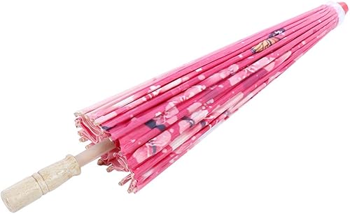 Miniatura 8 de Sombrilla oriental, impermeable, hecha a mano, de papel engrasado chino, paraguas de papel engrasado hecho a mano, paraguas de papel engrasado,