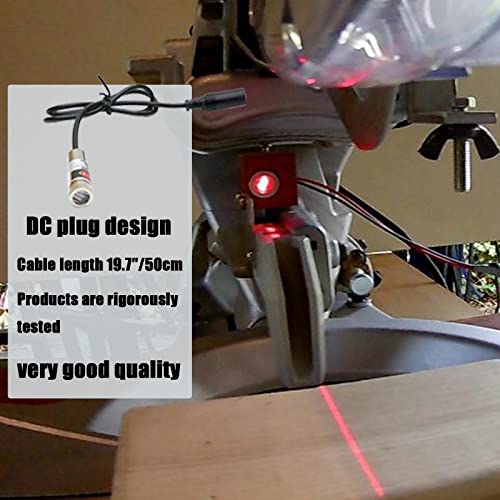 Image of Red Line Laser Module, 650 nm, Industrial, Adjustable Focus, 19.7 Inch, Black