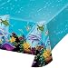 Creative Converting Ocean Party Plastic Table Cover, 54 by 108-Inch - 725325