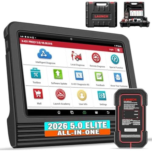LAUNCH X431 PRO V5.0,2026 New Bluetooth Bidirectional Scan Tool,ECU Code