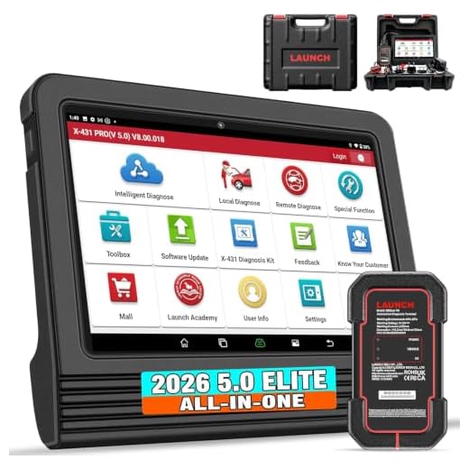 LAUNCH X431 V Pro 4.0-2023 Newest Elite Model Full Bidirectional Scan Tool,OEM Full System Automotive Diagnostic Scanner,2(Two) Years Free Update,35+ Service & Online Coding