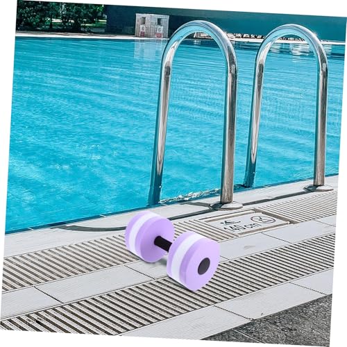 Set de 2 mancuernas acuáticas Hemoton de espuma EVA miniatura 4