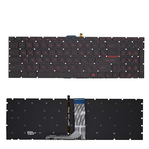 MSI GT72 GS63 GE72 GL62M CX72 PX60 GE62 GP62 GV62 CR72 GL65 PE70 PE60p US/RUobNCgtm[gp\RL[{[h(RU Red Backlit)