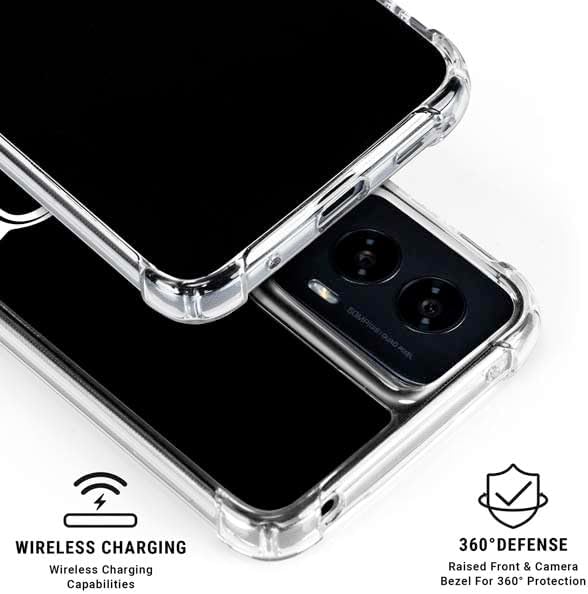 Skinit Clear Phone Case Compatible with Moto G Power 5G (2024) - Officially Licensed Wizarding World Harry Potter Scar and Glasses Design