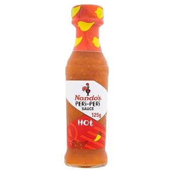 Nandos Hot Peri-Peri Sauce 125 Ml Pack Of 6