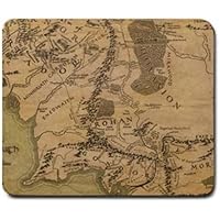 Mouse Pad Alfombrilla de ratón con diseño de Mapa de la Tierra