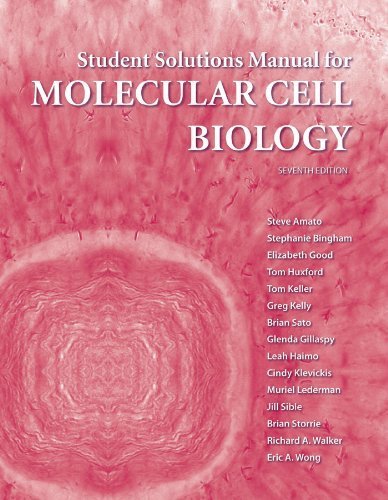 Solutions Manual for Molecular Cell Biology by Harvey Lodish (2011-12-15)