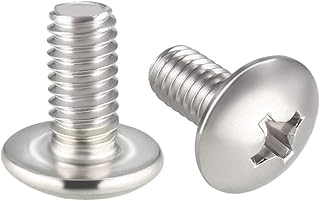 sourcing map Machine Screws, M4x8mm Phillips ...,