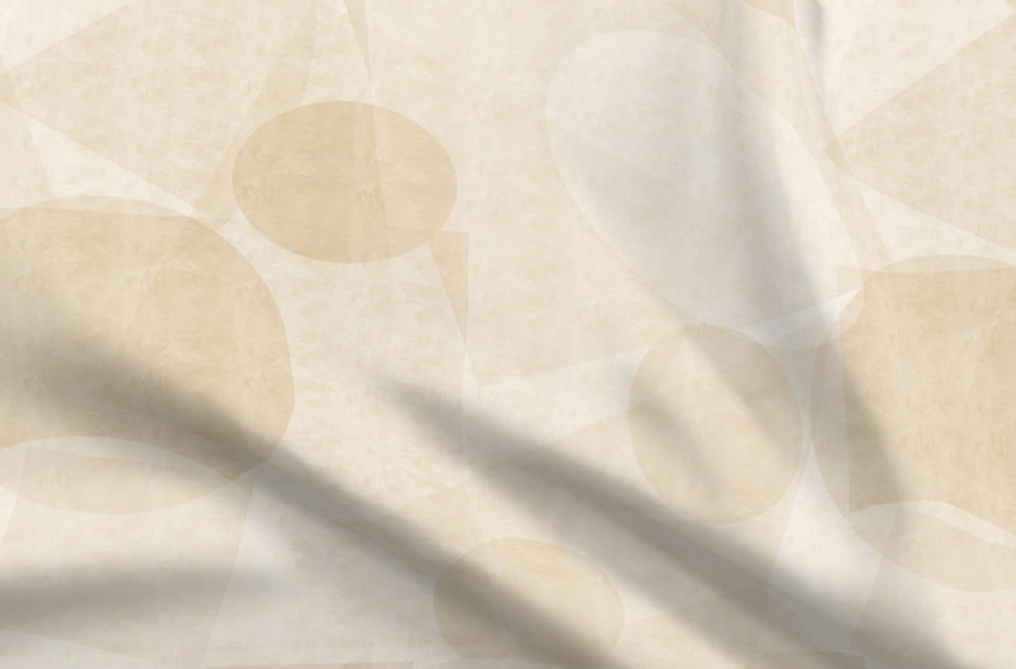 Spoonflower Fabric - Warm Beige Abstract Shapes Desert Neutrals Southwestern Minimal Modern Printed on Petal Cotton Fabric Fat Quarter - Sewing Quilting Apparel Crafts Decor