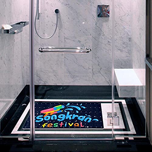 Tapis de bain antidérapant pour éviter les glissades dans la baignoire
