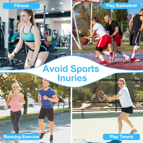 RANJIMA 12 Stück Kinesiologieband für Knie, Precut Kinesiotapes Vorgeschnittenes Kinesiologie Tape für Knieschmerzlinderung & Unterstützung, Wasserfestes & Elastisches Physio Tape für Knieschmerzen