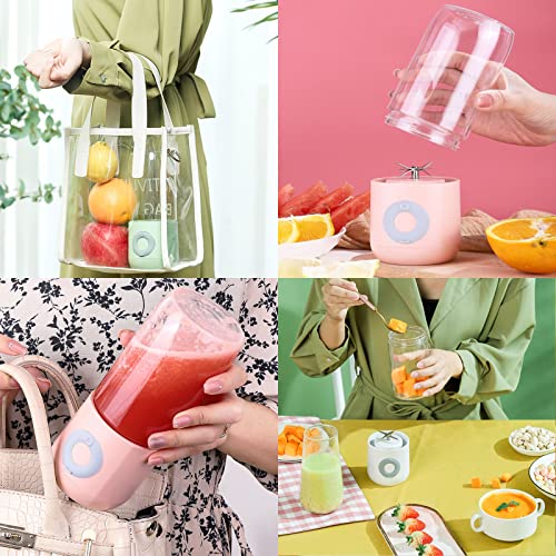 Máquina De Fazer Suco De 500 Ml, Espremedor Elétrico Abs + Material De Pc, Copo De Liquidificador De