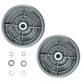 Qualtex Replacement Gtech Air Ram Wheels, 1 pair (Fits only for first air ram model )