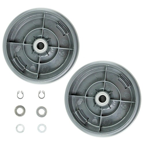 Qualtex Replacement Gtech Air Ram Wheels, 1 pair (Fits only for first air ram model )
