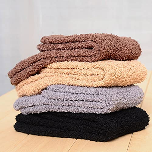 Sleep Socks Men Socks Sock for Men Floor Socks Coral Fleece Socks Mens Slippers Padded Socks for Men4