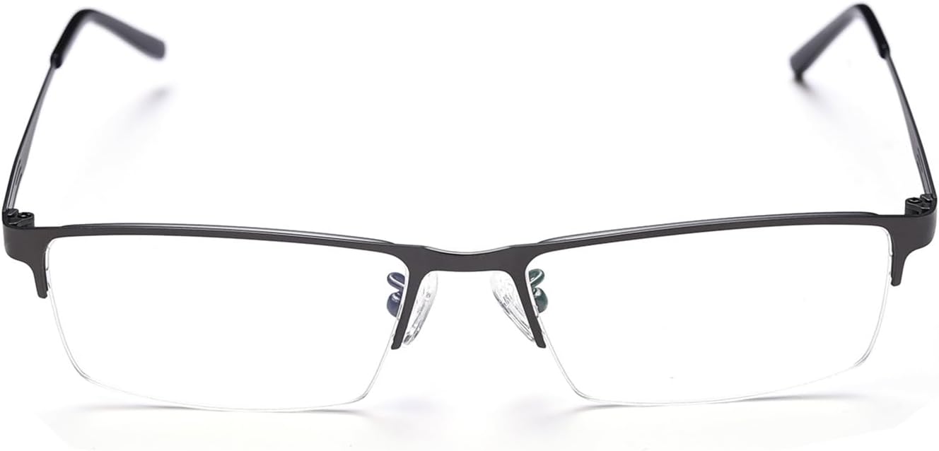 Nearsighted Glasses Half Frame Titanium Alloy Myopia Glasses - Image 2