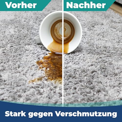 Exklusiv Chemie Teppichreiniger & Polsterreiniger Konzentrat 1L - Geeigent für Waschsauger & Nassauger - Für Teppiche, Polster, Autositze & Textiloberflächen – Frischer Duft