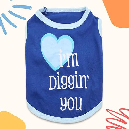 Miniatura 18 de 6 piezas de camisas pequeñas para cachorros para niños, ropa de perro, camiseta para perros de mascotas, ropa de chihuahua, camisas de gato