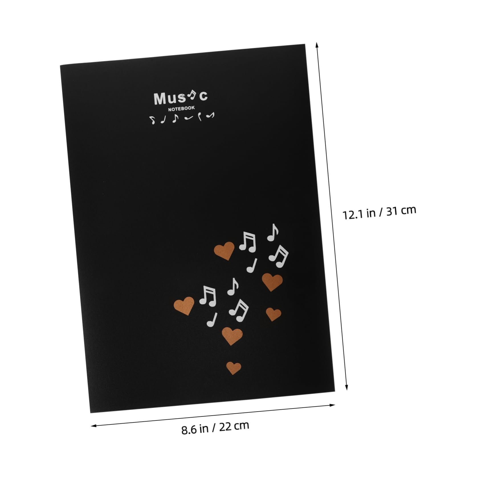 Hemoton Music Sheet Folder Black A4 Choir Folder Office File Pouch File Storage Bag Multi-Functional Organizer