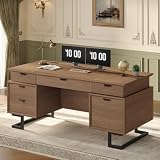 ANGRYWIN 63 inch Executive Desk