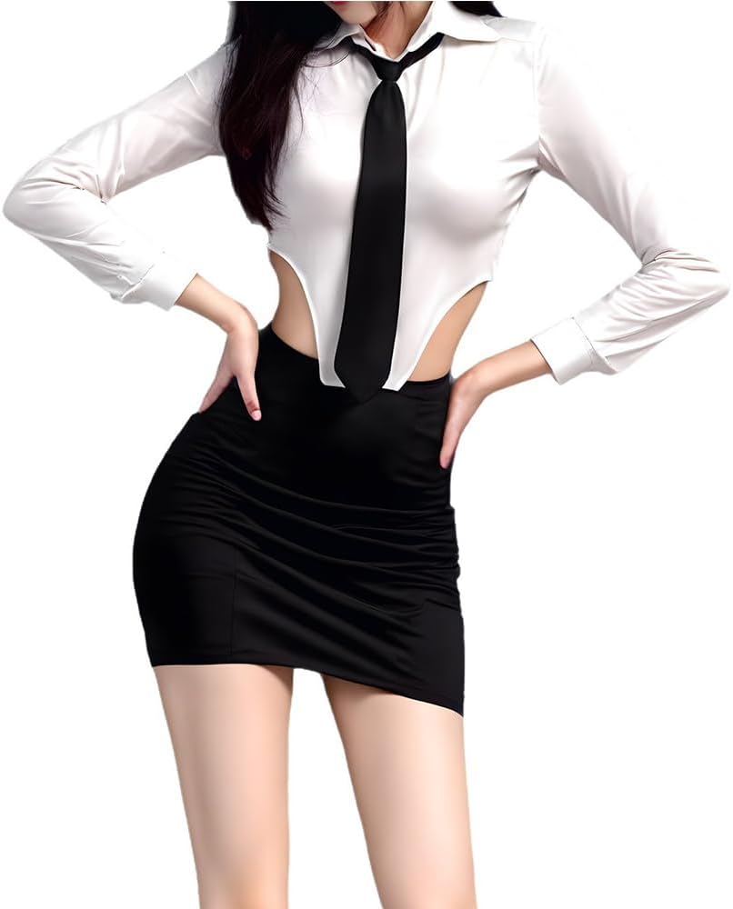 Womens cosplay secretary OL lingerie sexy womens Tunisia | Ubuy
