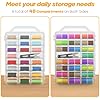 Amazon.com: Gbivbe 46 Grids Sewing Organizer, Double Sided Thread Box ...